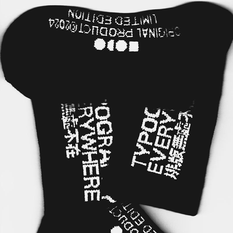Nodo Socks Typography Everywhere
